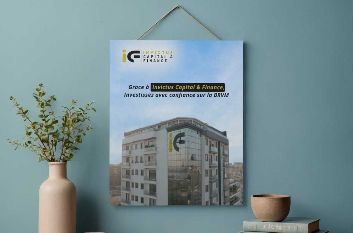 Visuel institutionnel consacré à l’investissement sur la BRVM.